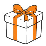 Gift box illustration
