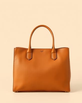 Structured Leather Bag